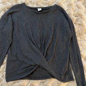 Paper Crane ribbed shirt